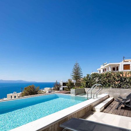 Omnia Luxury Villas - "Heated" Pools & Breathtaking Seaviews! 하니아 외부 사진