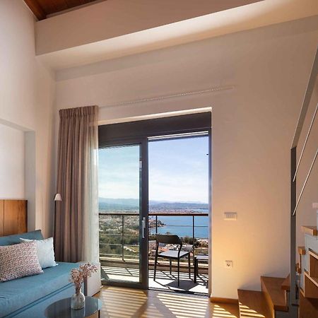 Omnia Luxury Villas - "Heated" Pools & Breathtaking Seaviews! 하니아 외부 사진