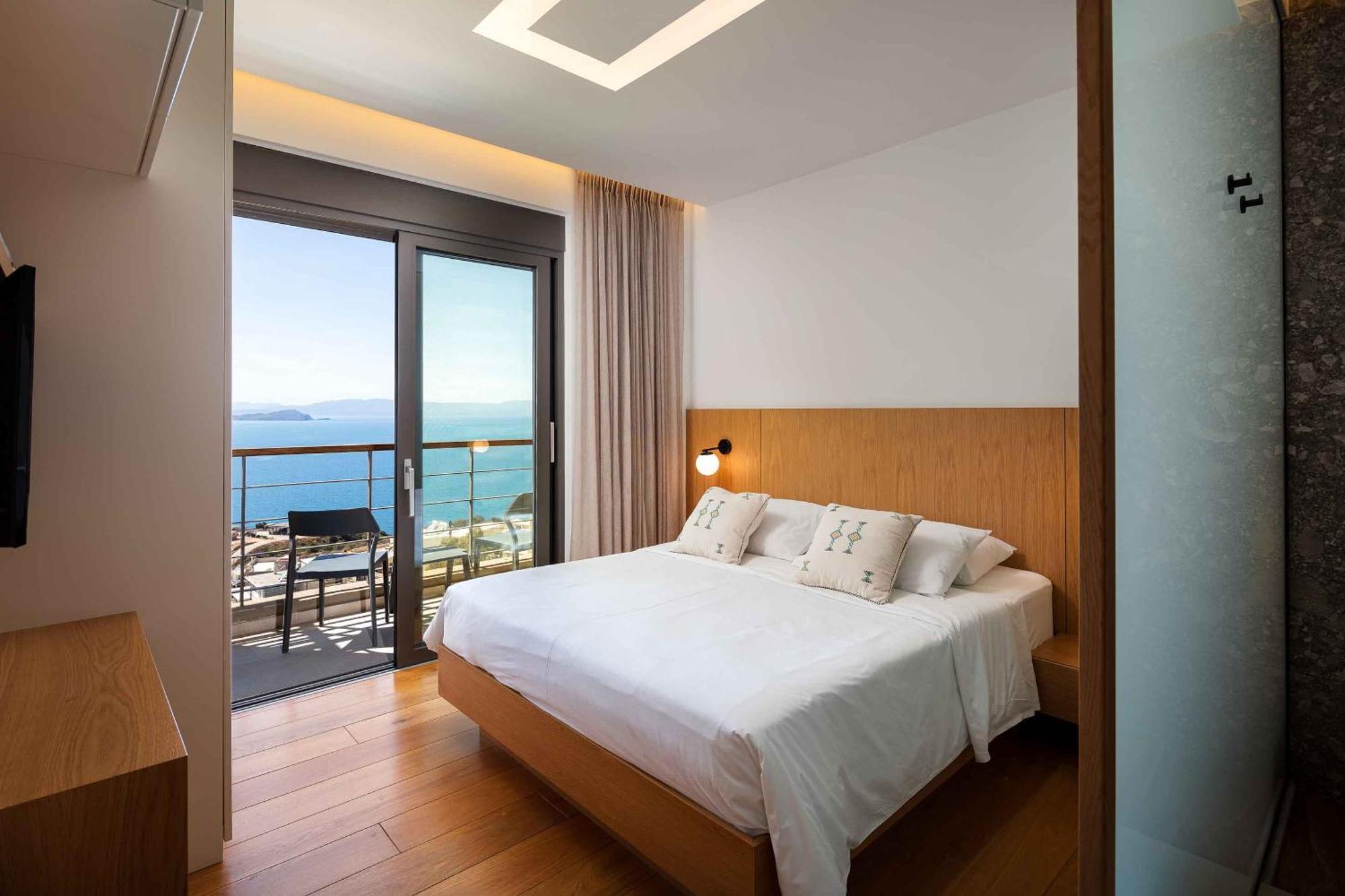 Omnia Luxury Villas - "Heated" Pools & Breathtaking Seaviews! 하니아 외부 사진