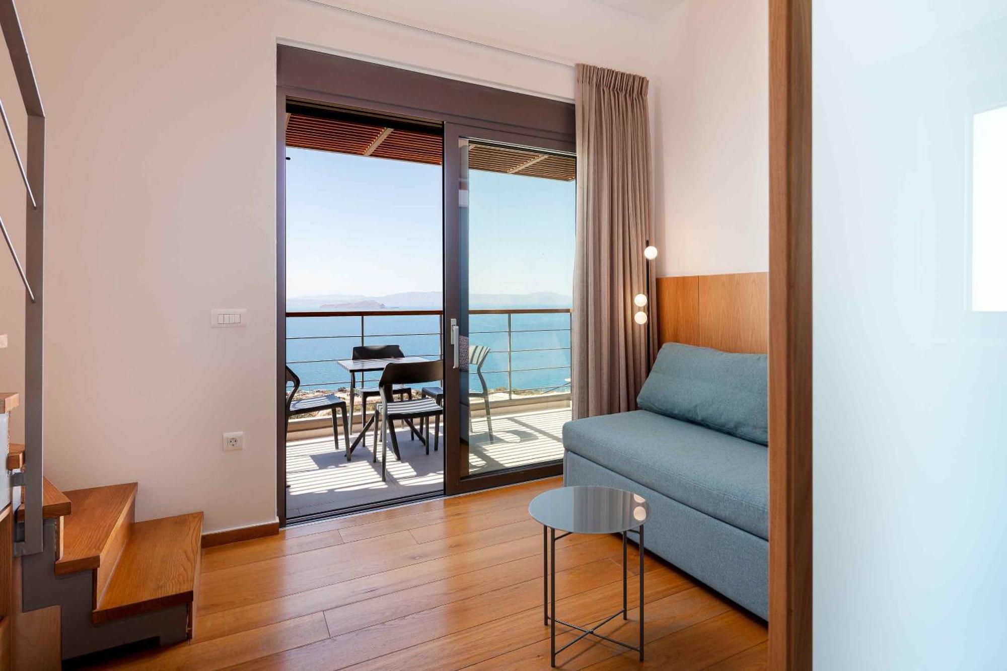 Omnia Luxury Villas - "Heated" Pools & Breathtaking Seaviews! 하니아 외부 사진