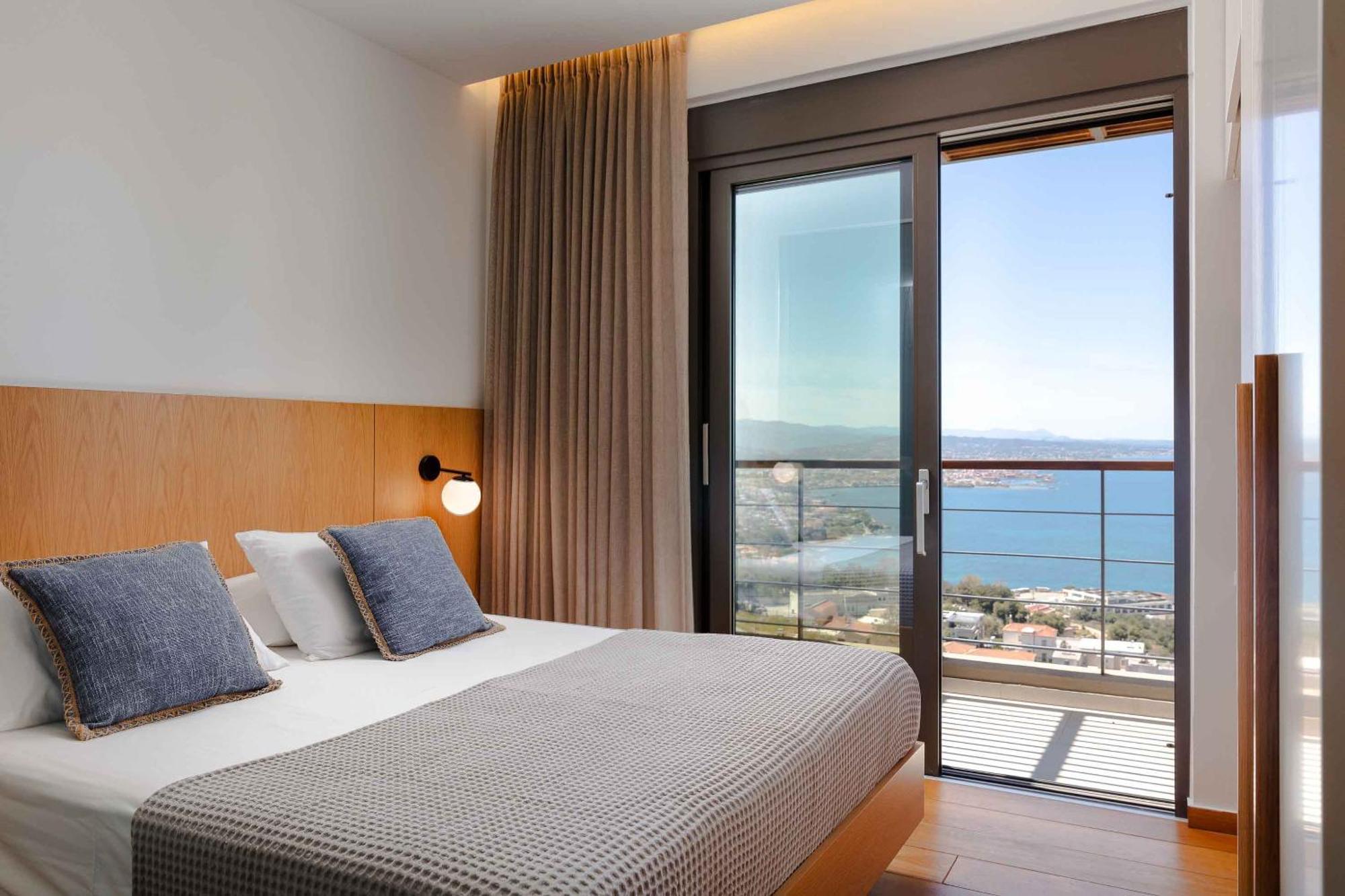Omnia Luxury Villas - "Heated" Pools & Breathtaking Seaviews! 하니아 외부 사진
