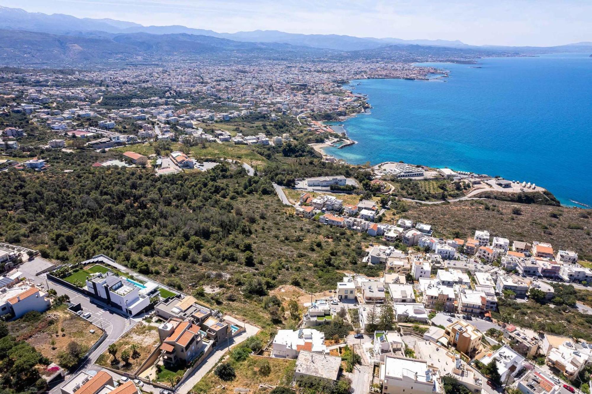 Omnia Luxury Villas - "Heated" Pools & Breathtaking Seaviews! 하니아 외부 사진