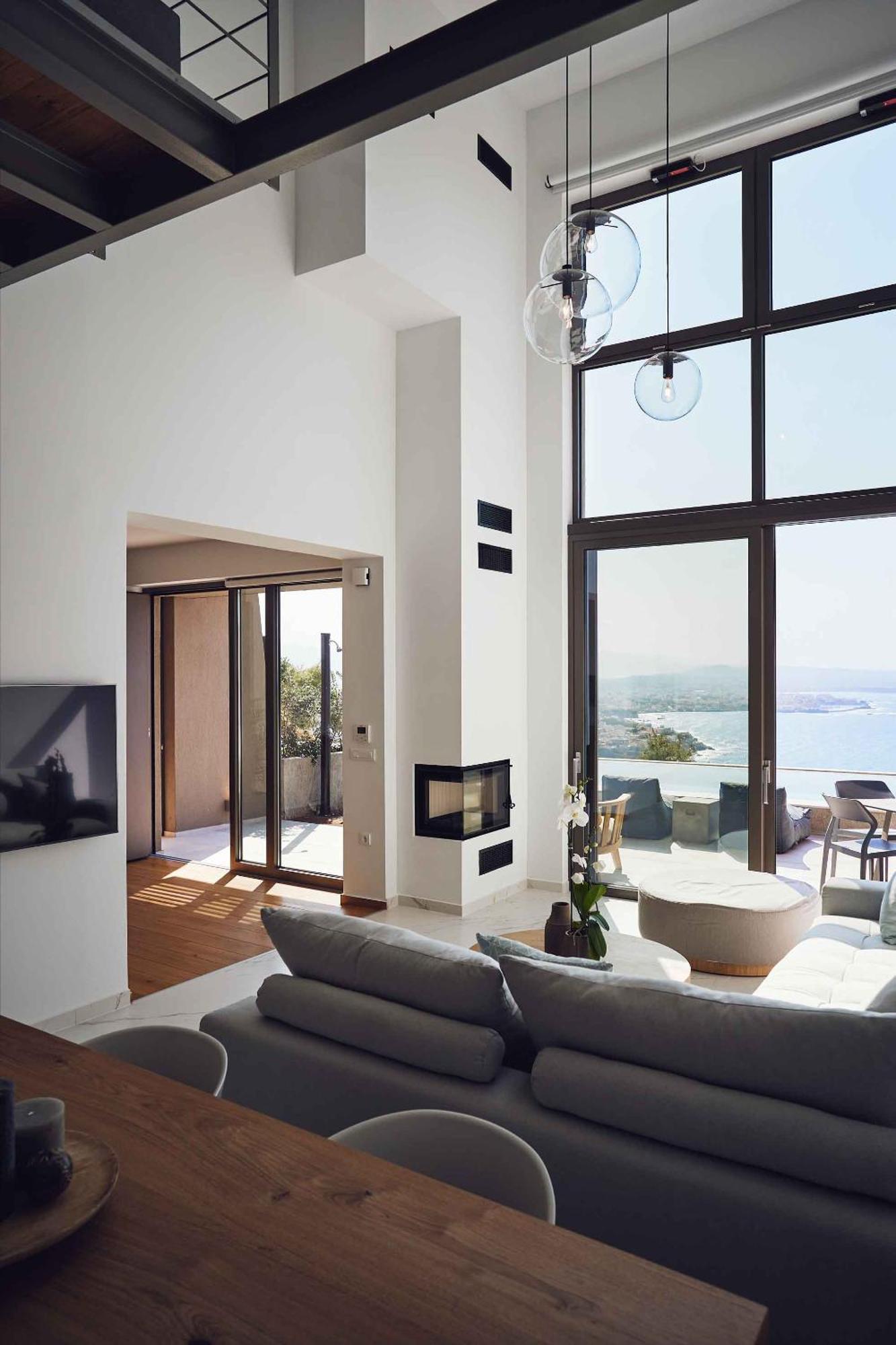 Omnia Luxury Villas - "Heated" Pools & Breathtaking Seaviews! 하니아 외부 사진
