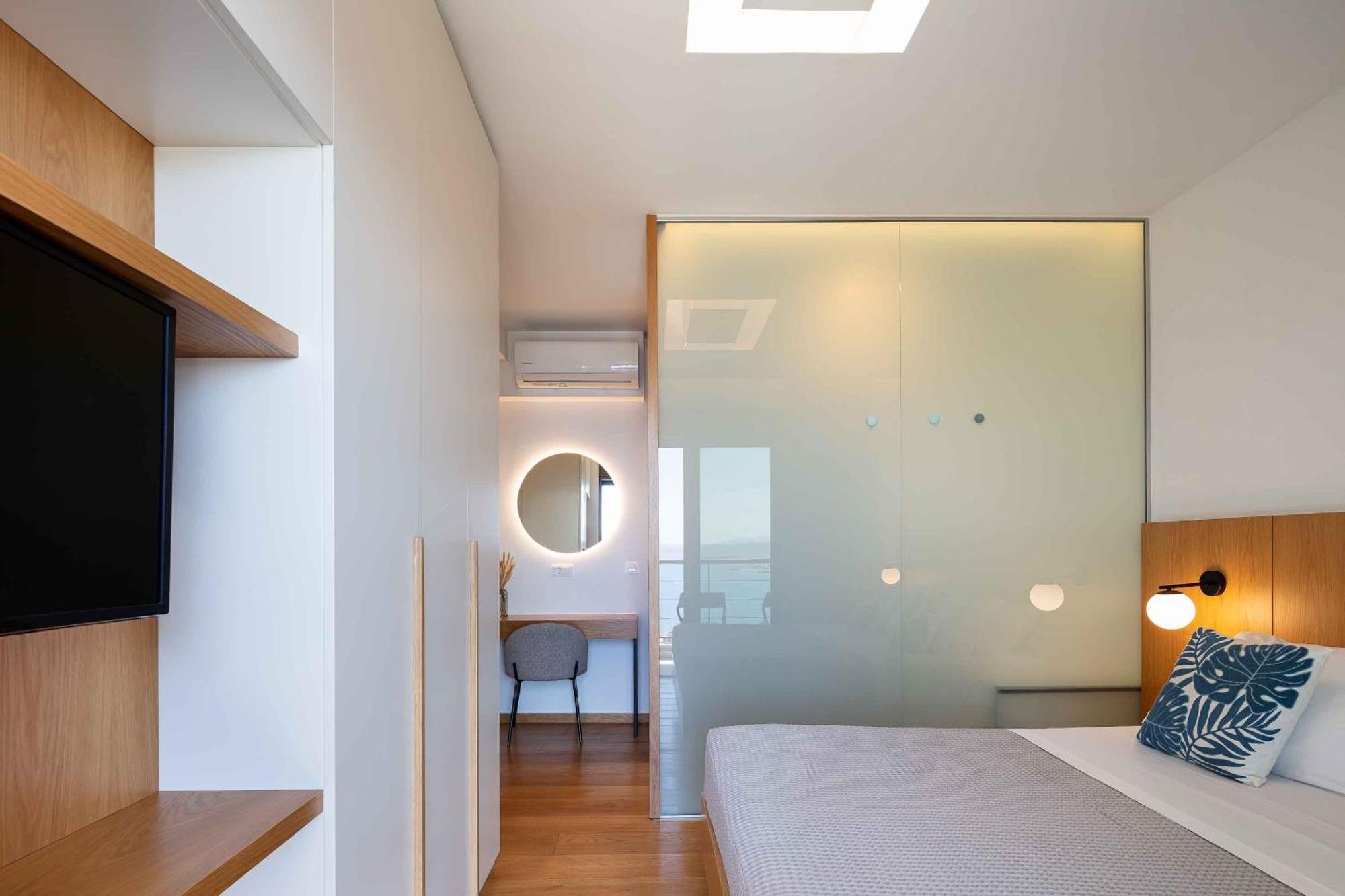 Omnia Luxury Villas - "Heated" Pools & Breathtaking Seaviews! 하니아 객실 사진