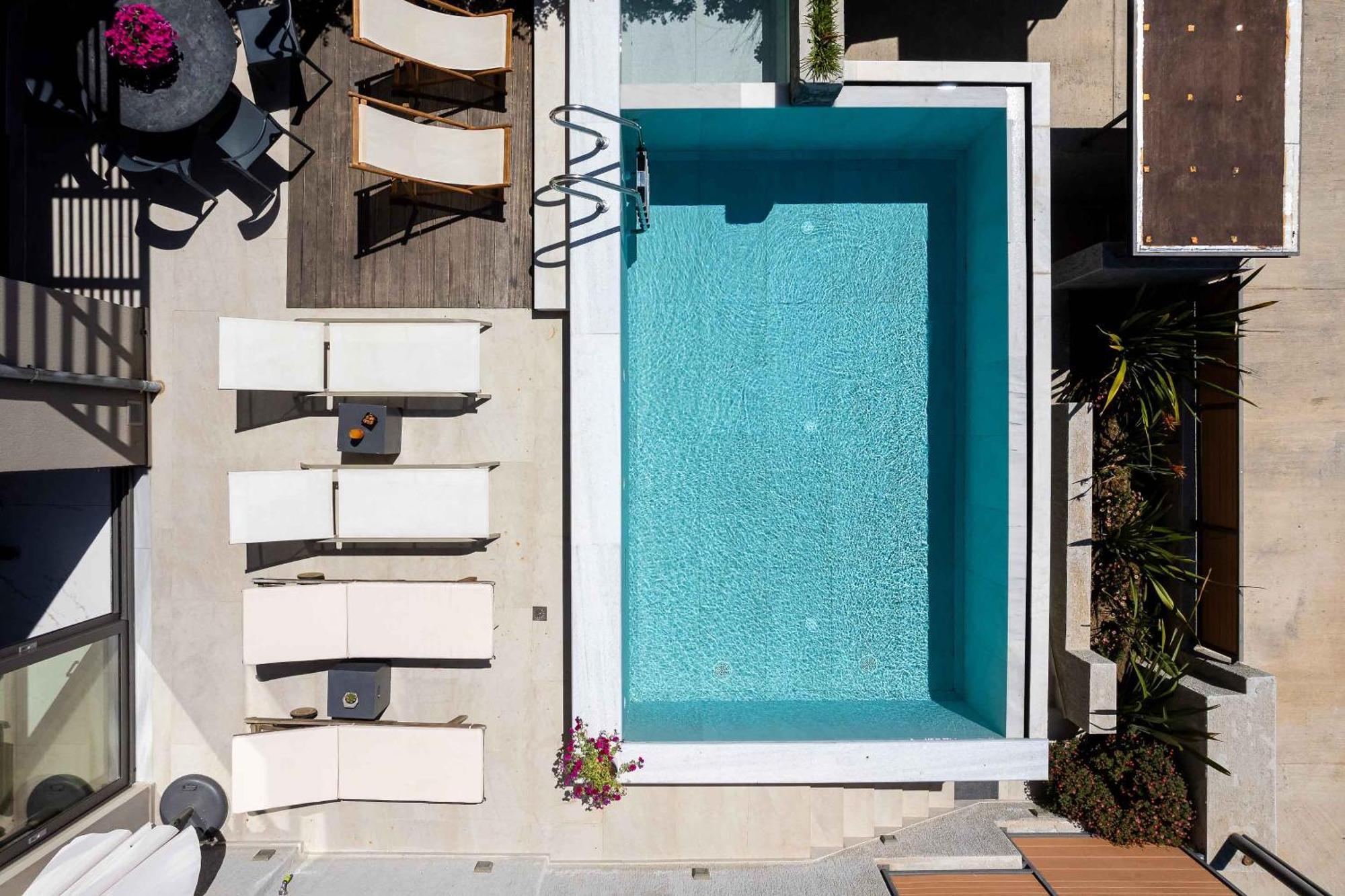 Omnia Luxury Villas - "Heated" Pools & Breathtaking Seaviews! 하니아 객실 사진